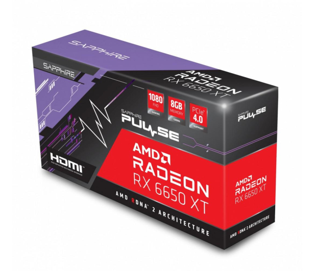 Sapphire Radeon RX 6650 XT PULSE GAMING OC 8GB GDDR6 - 742556 - zdjęcie 6